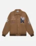 Realism Worldwide Coaches Jacket Tan