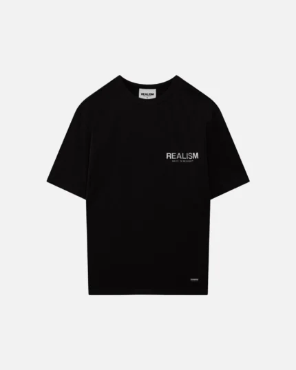Realism Heaven Logo Tee Reflective Black