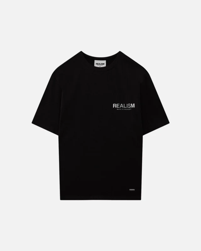 Realism Heaven Logo Tee Reflective Black