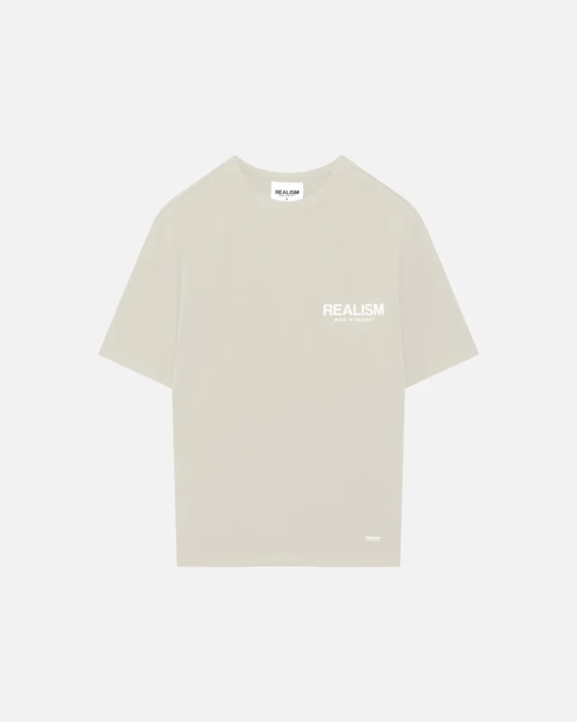Realism Heaven Logo Tee Wheat