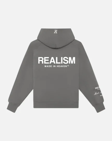 Realism Radiant Zip Hoodie Cool Grey