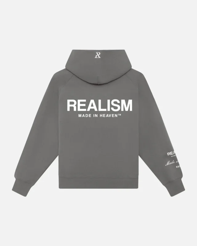 Realism Radiant Zip Hoodie Cool Grey