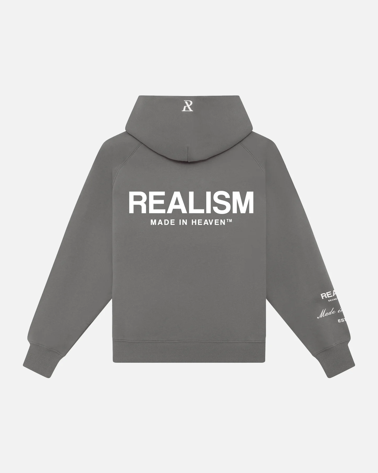 RADIANT-ZIP-HOODIE-COOL-GREY1 Realism Radiant Zip Hoodie Cool Grey