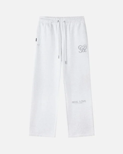 Realism Real Love Sweatpants Snow Marle