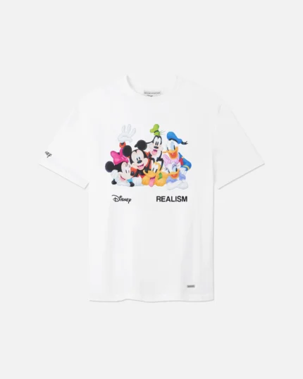Realism And Disney Friends Forever Tee White