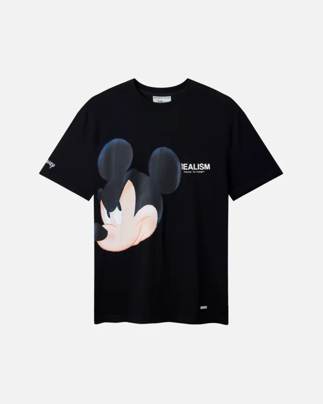 Realism And Disney Trouble Maker Tee Black