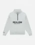 Realism Elite Half Zip Sweater Cloud Grey