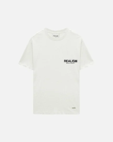 Realism Heaven Logo Tee Oatmeal