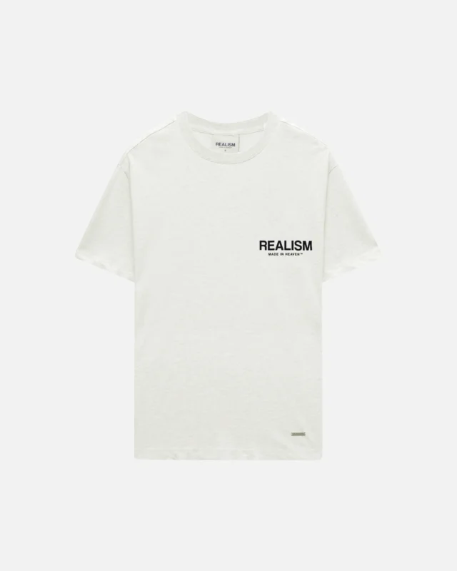 Realism Heaven Logo Tee Oatmeal