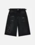 Realism Vivant Denim Shorts V2 Washed Black