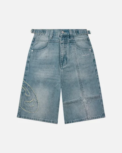 Realism Vivant Denim Shorts V2 Washed Blue