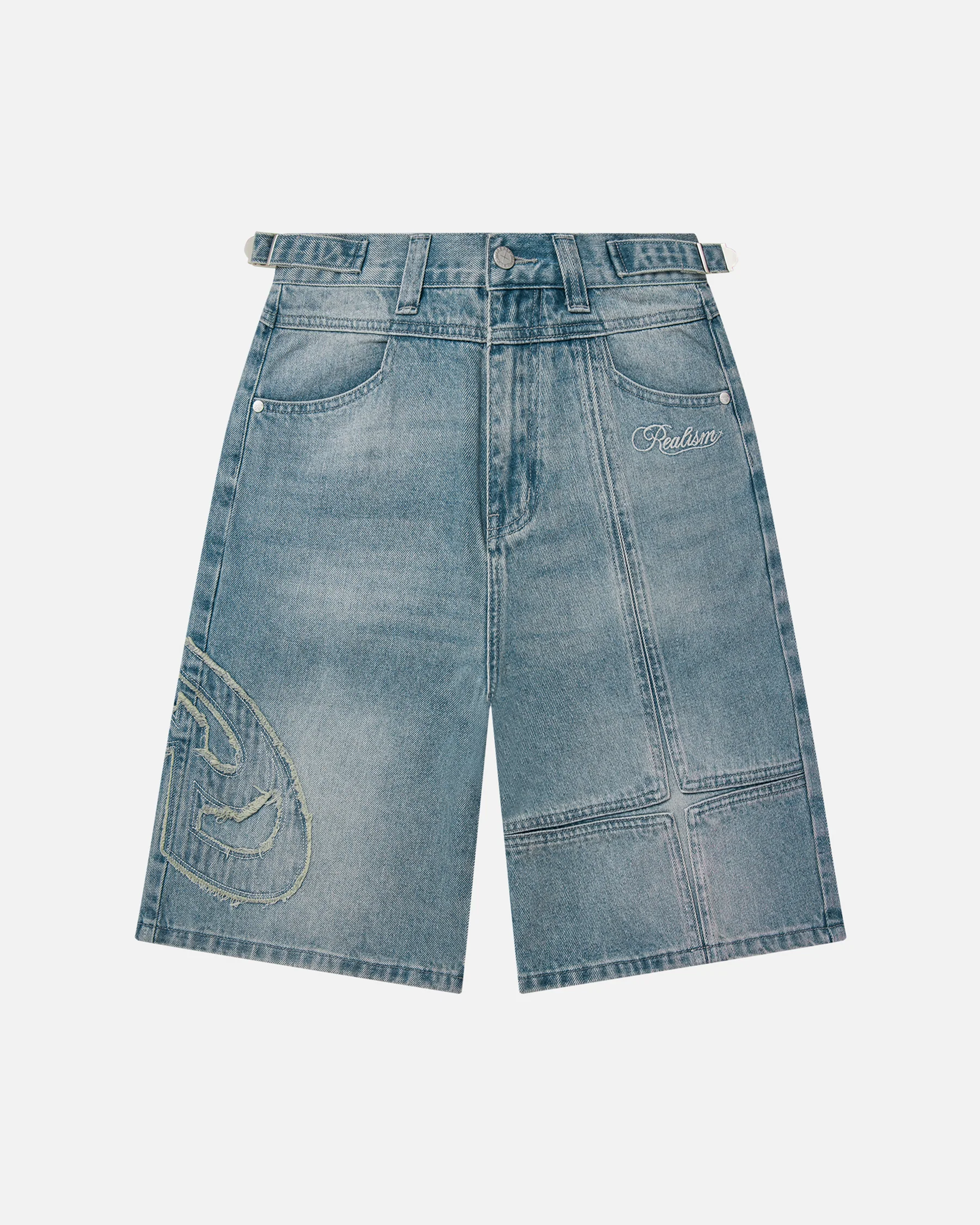 Realism Vivant Denim Shorts V2 Washed Blue